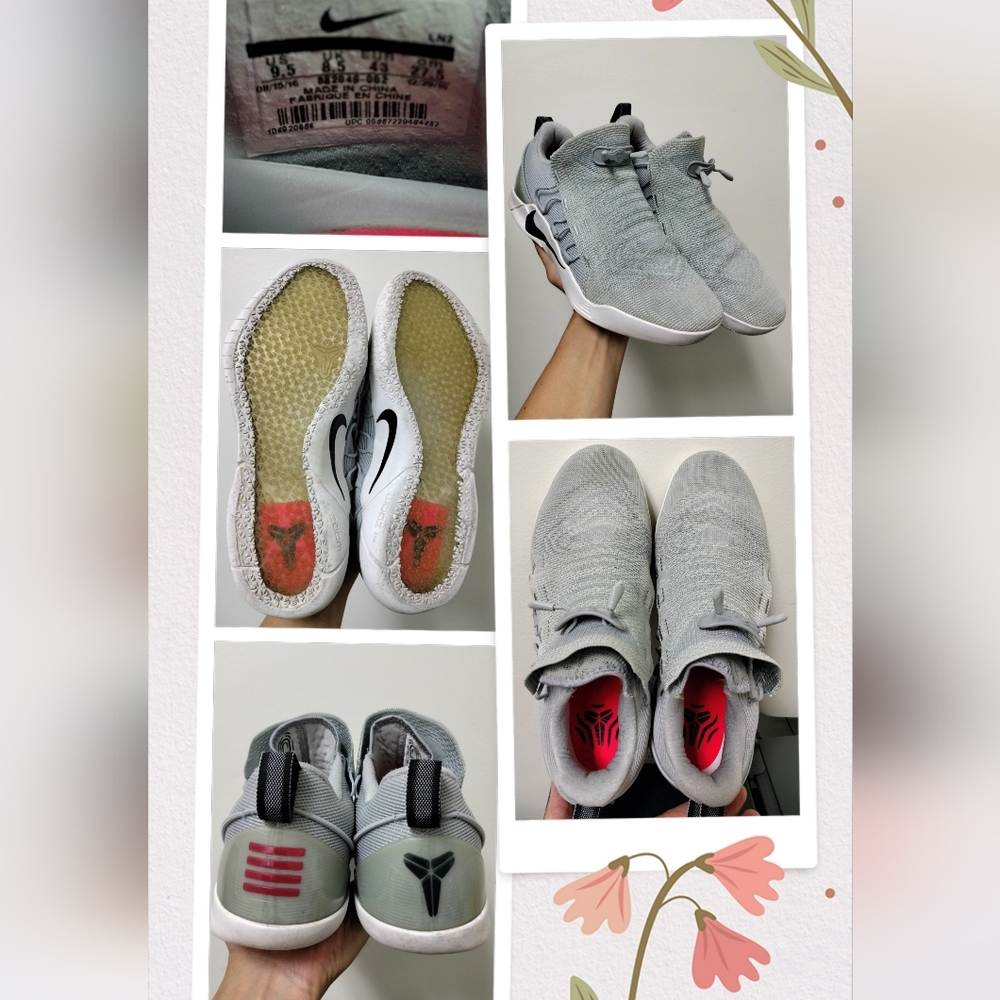 Nike Kobe A.D. NXT “Wolf Grey” in US Men’s size 9.5.